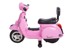 Azeno - El-Scooter Vespa PX150 6V - Pink thumbnail-4
