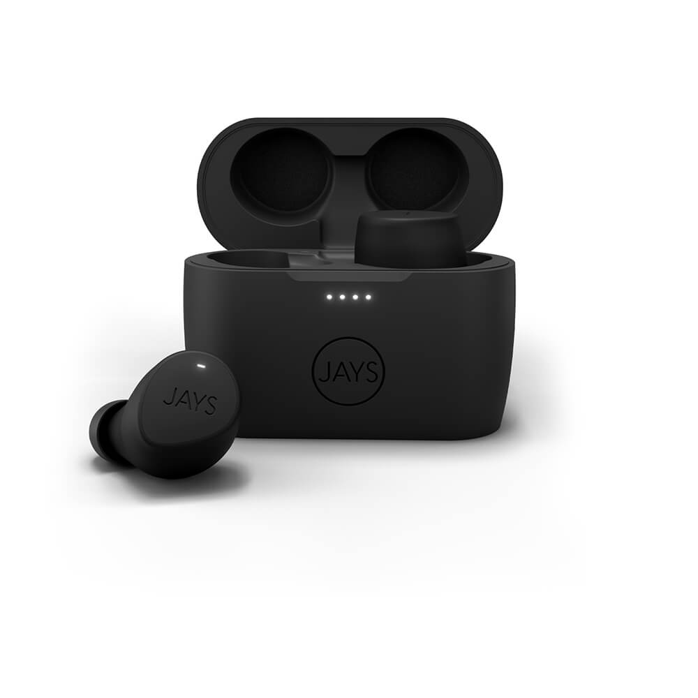 Jays - Seven TWS True Wireless In-Ear Headphones - Black On Black