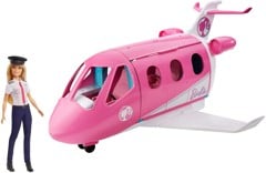 Barbie - Dream Flyvemaskine med Pilot  Dukke