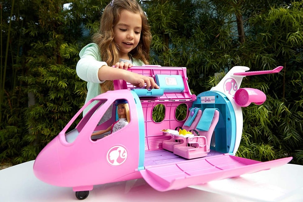 Barbie - Dream Plane with Pilot Doll (GJB33)