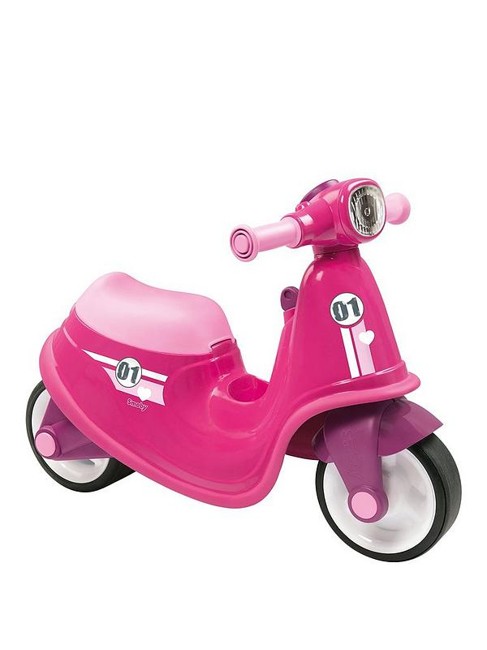 Smoby - Gå-Bil - Scooter - Pink