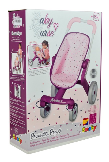 Smoby - Baby Nurse - Pop Stroller (I-7251203)