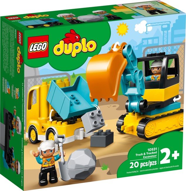 LEGO Duplo - Lastbil och grävmaskin (10931)