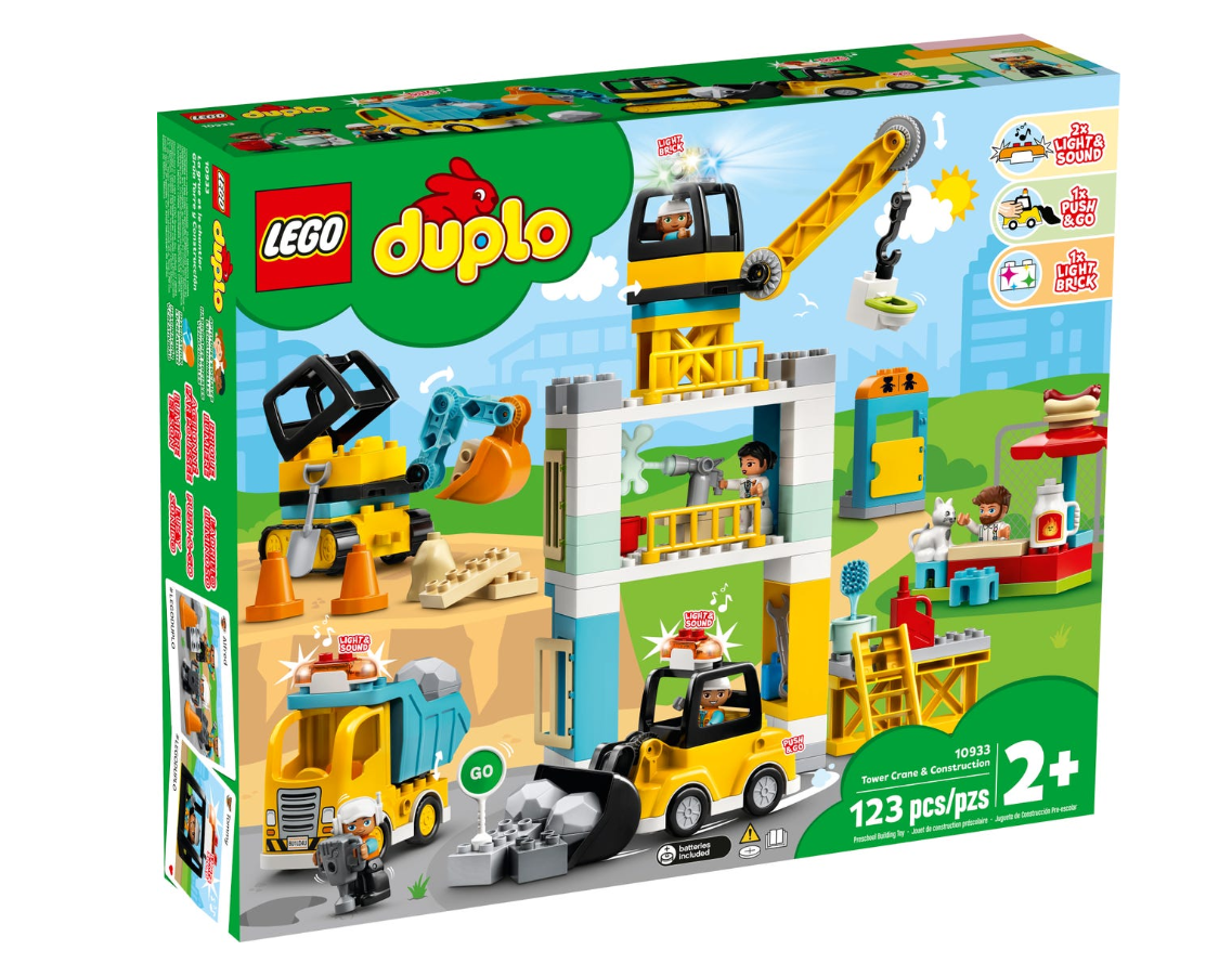 Osta LEGO Duplo - Tower Crane & Construction (10933)