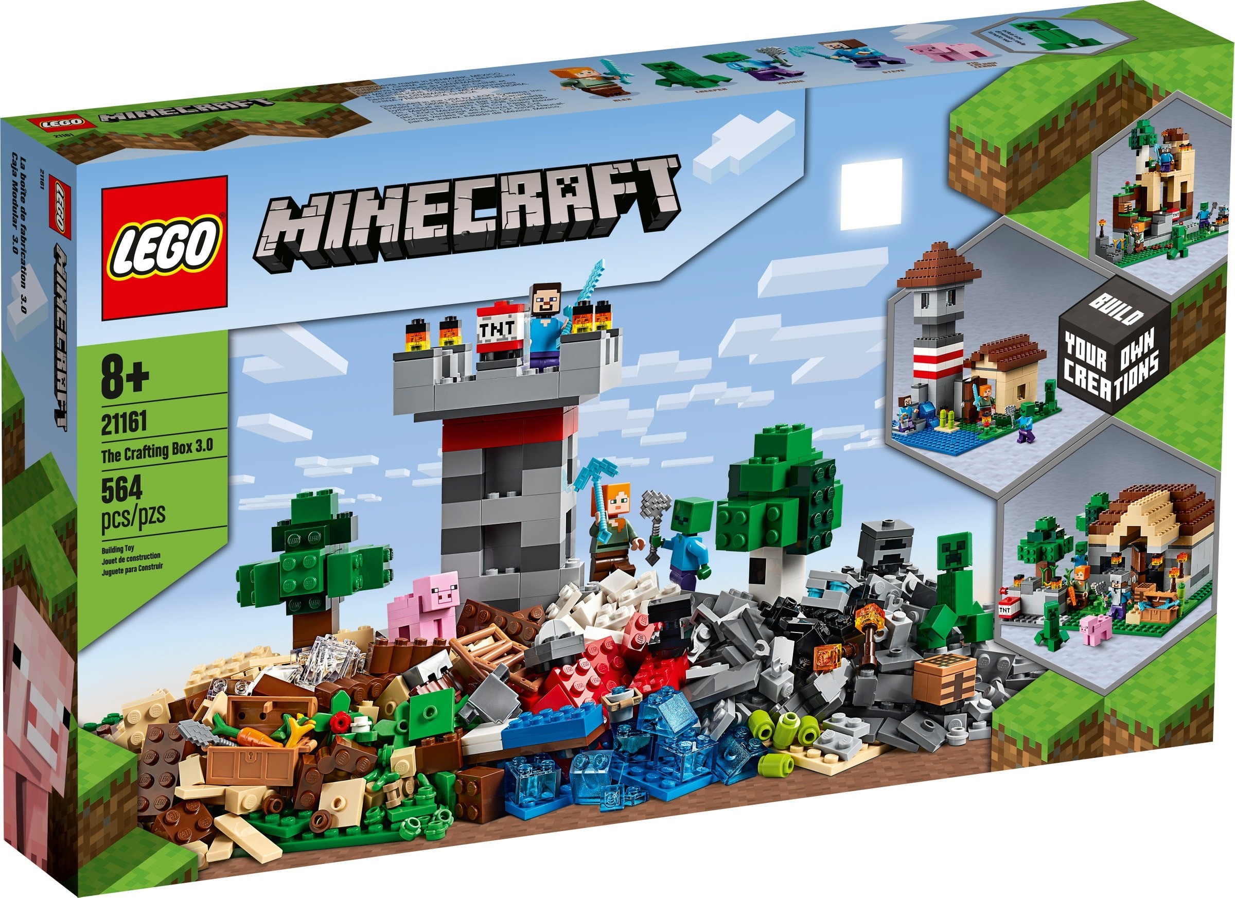 LEGO Minecraft - The Crafting Box 3.0 (21161)