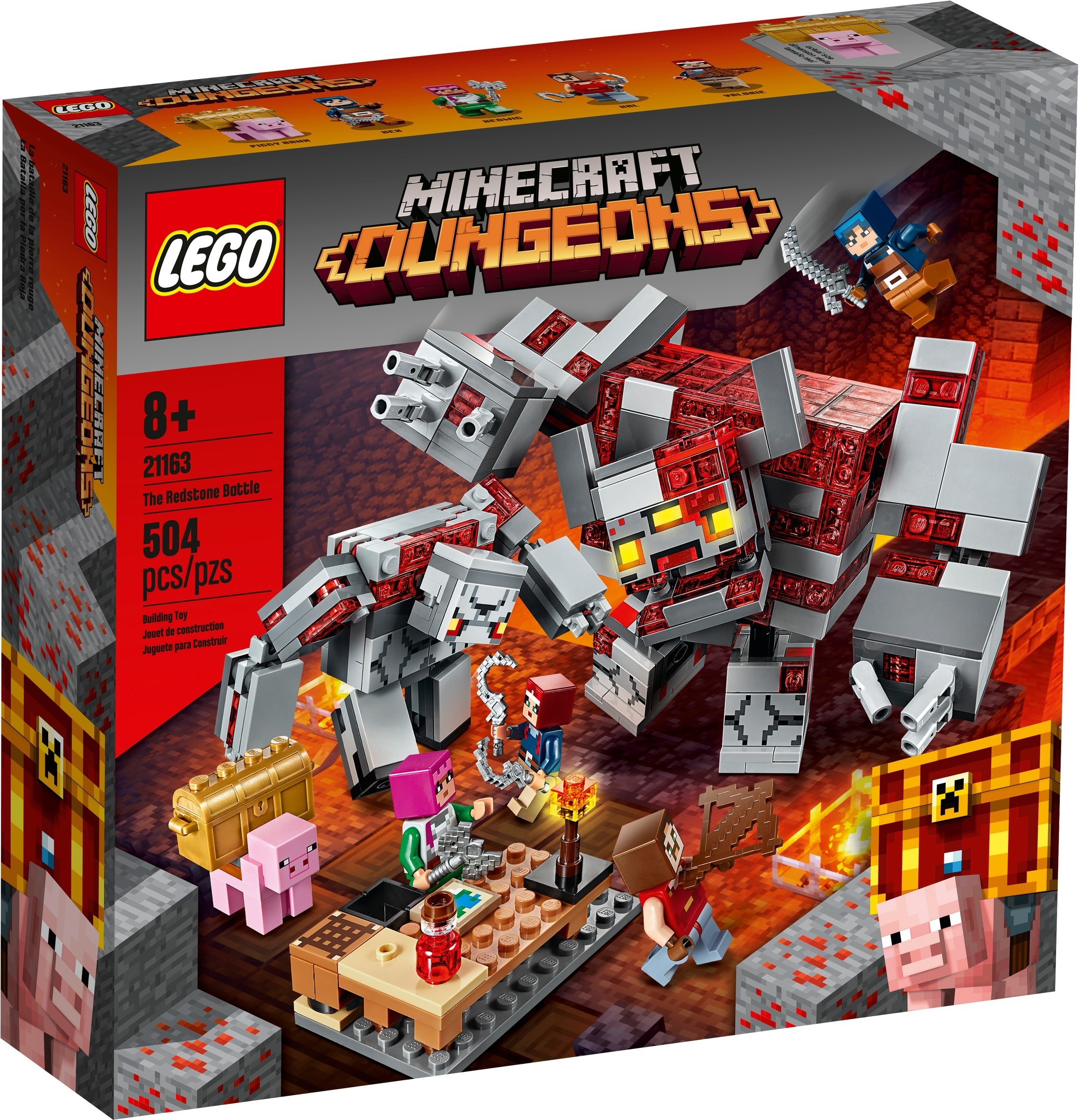 bureau Rechtzetten sponsor Buy LEGO Minecraft - The Redstone Battle (21163)