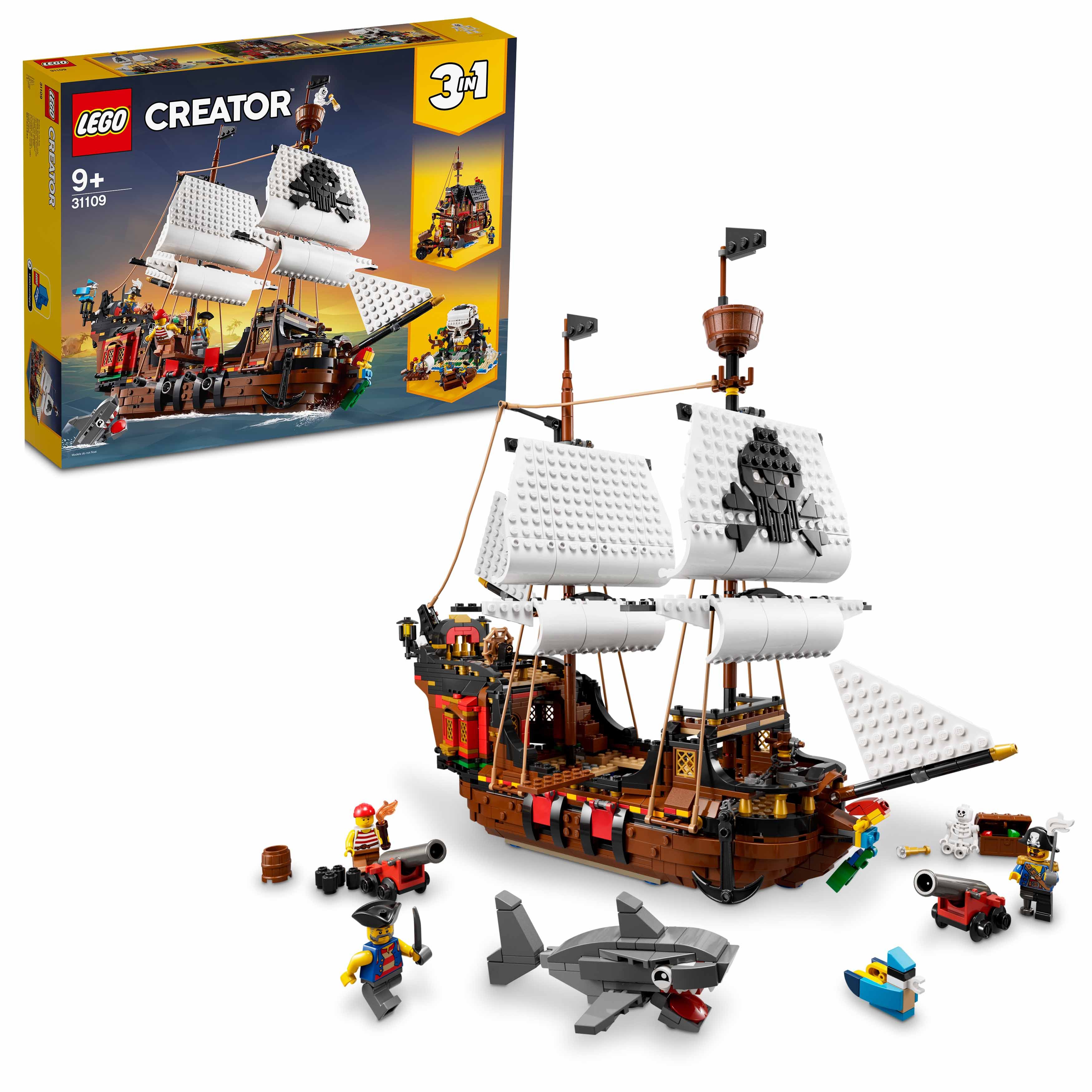 LEGO Creator - Sjørøverskute (31109) - Leker