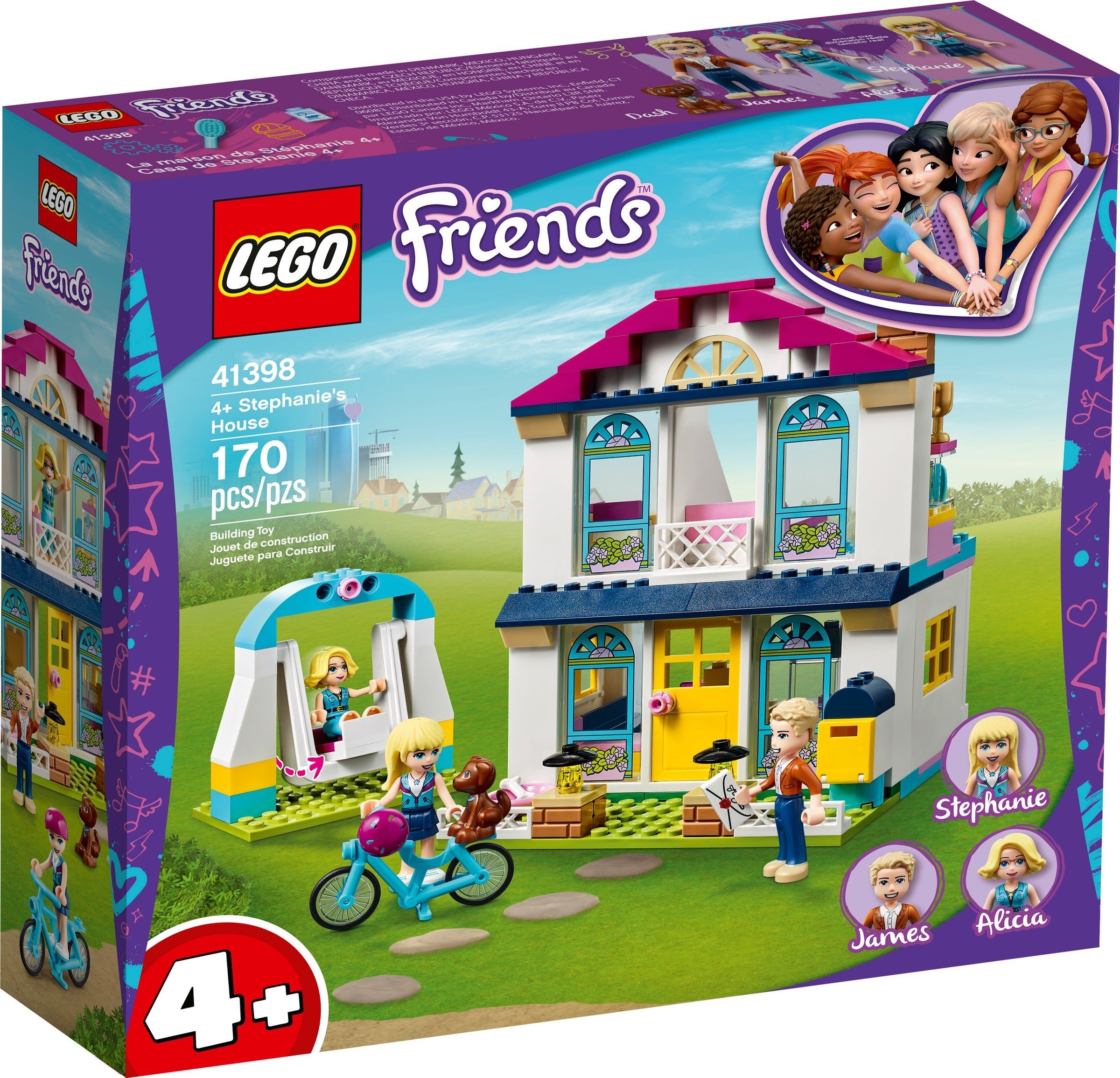 LEGO Friends - 4+ Stephanie's House (41398)