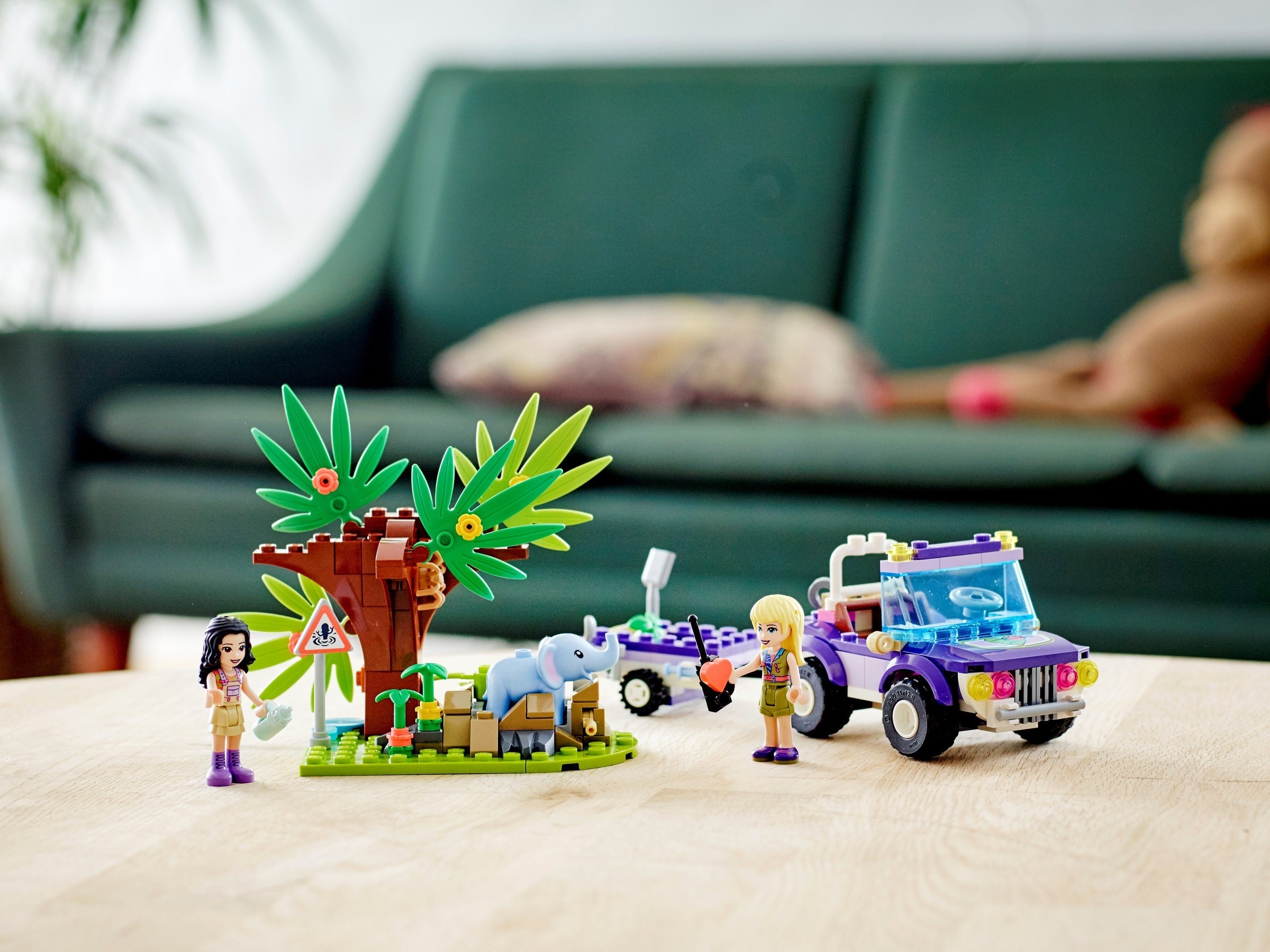 lego friends jungle elephant