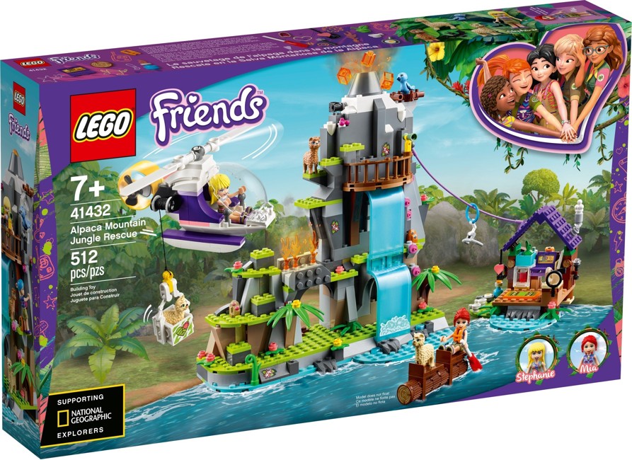 LEGO Friends - Alpaka-bjergredning i junglen (41432)