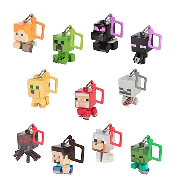 Minecraft Bobble Mobs Blind Packs Series 1-1 Box-Multicolor