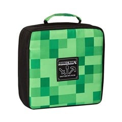 Minecraft Miner's Society Lunch Box Green