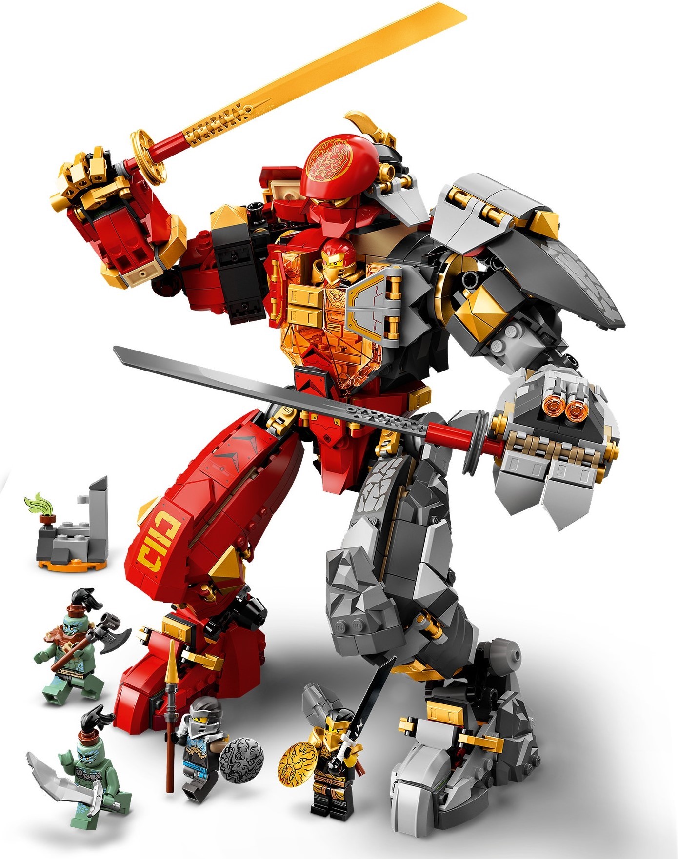 coles mech lego set