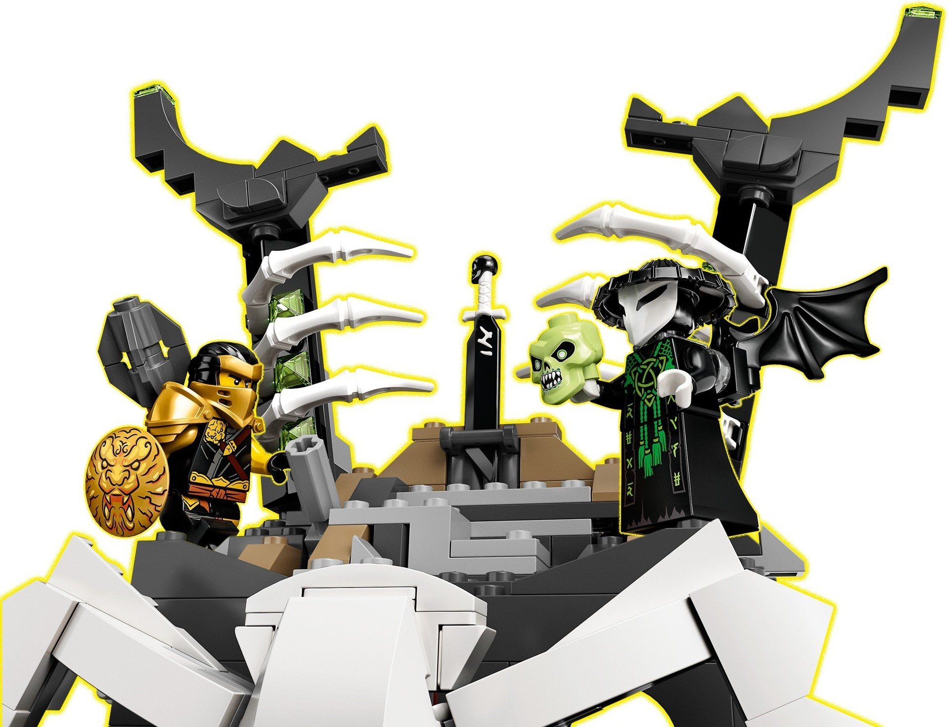 Buy LEGO Ninjago - Skull Sorcerer's Dungeons (71722)