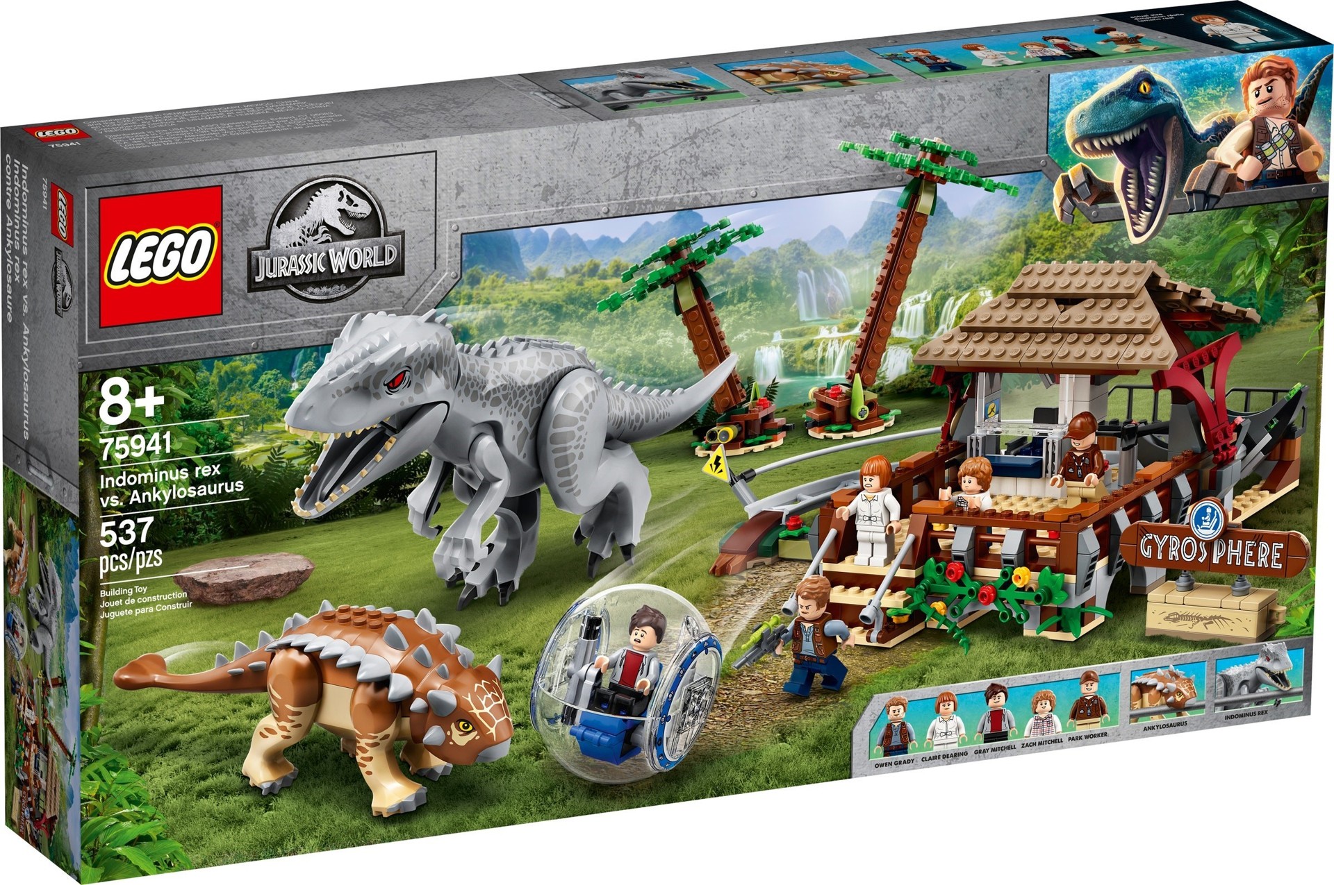 Kaufe Lego Jurassic World Indominus Rex Vs Ankylosaurus 75941