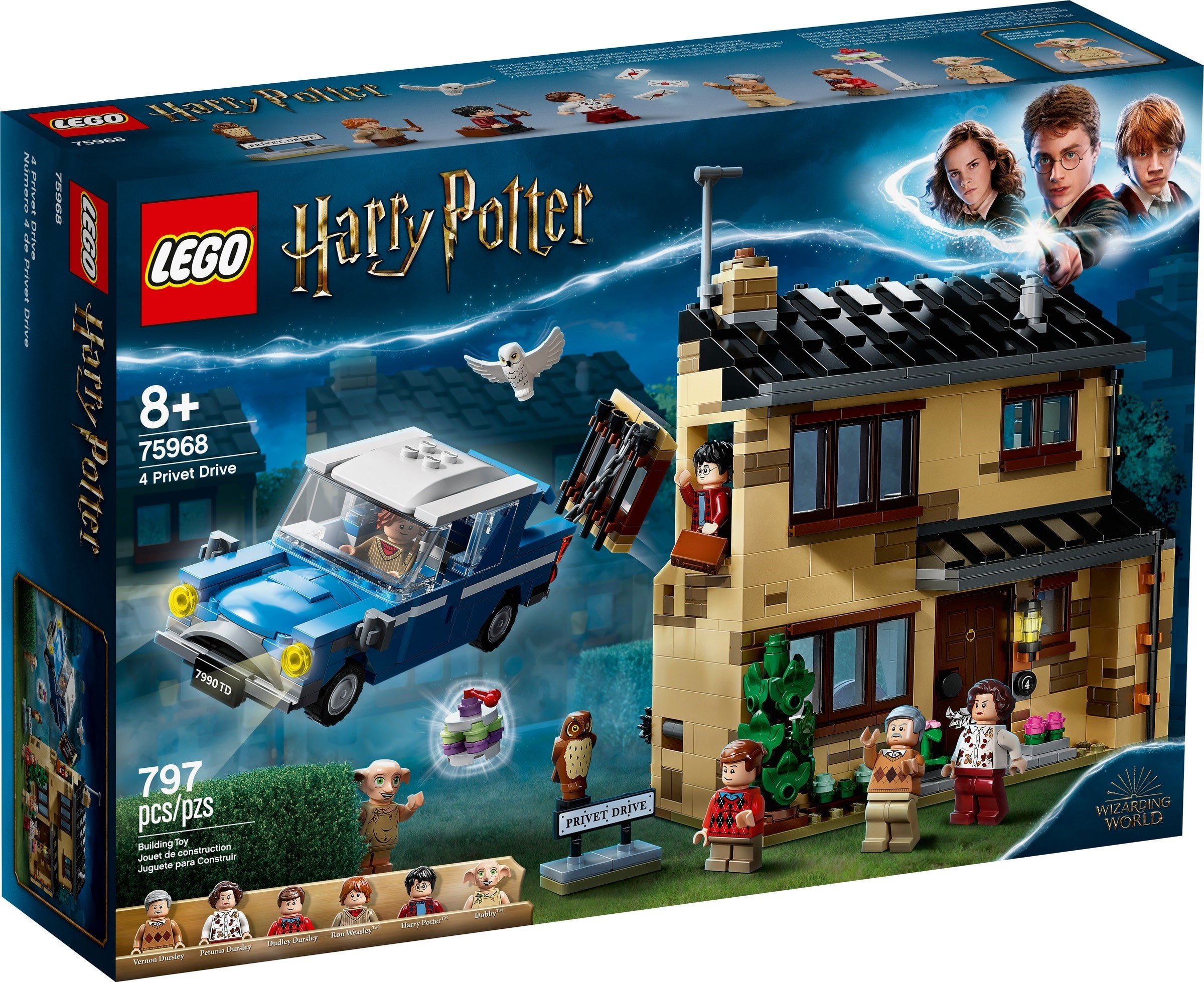 Kop Lego Harry Potter 4 Privet Drive 75968 Inkl Frakt