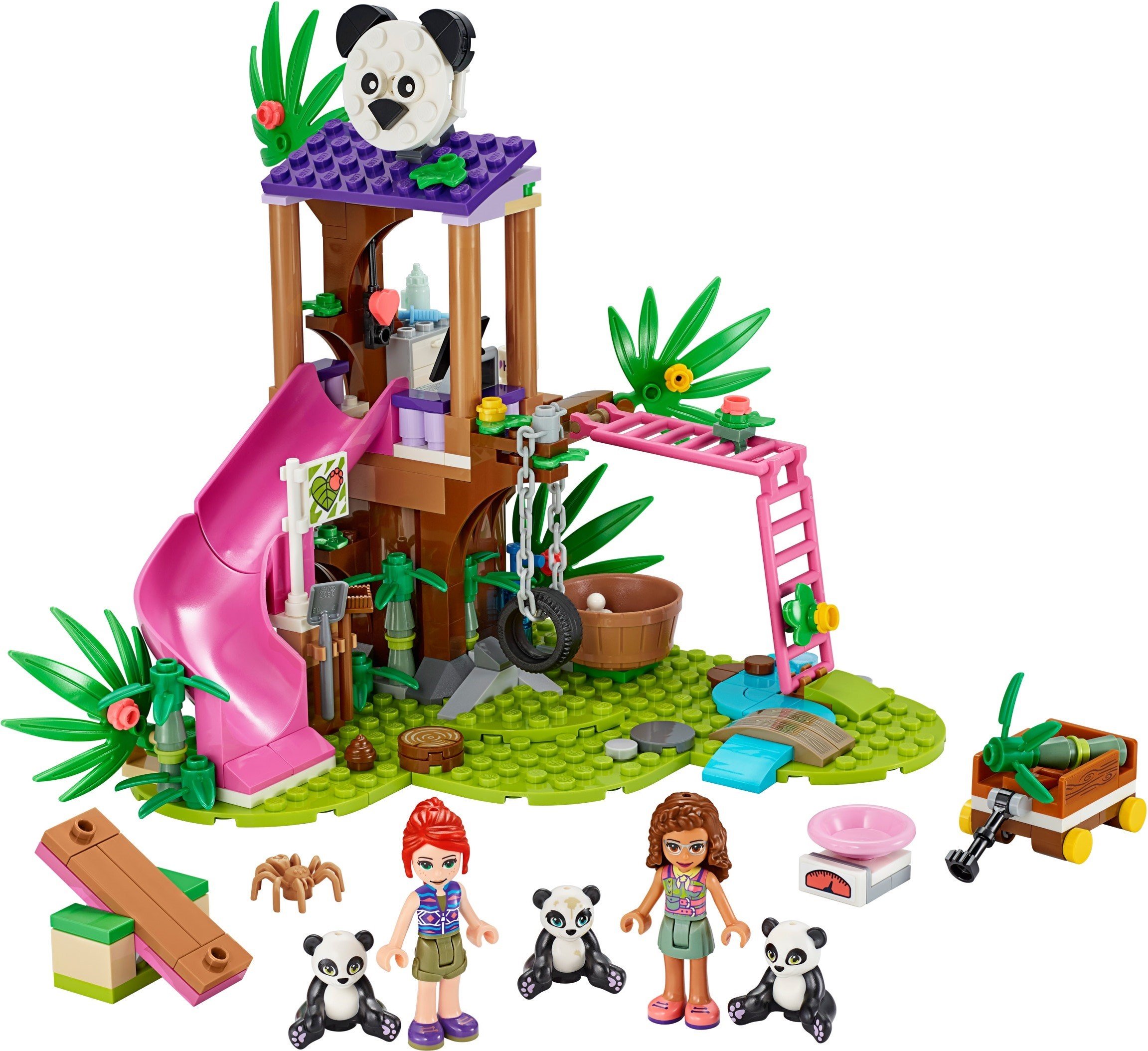 jungle tree house lego friends