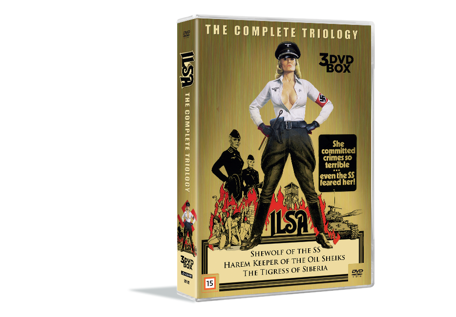 Ilsa Trilogy - The Shewolf from Waffen SS - DVD Box set