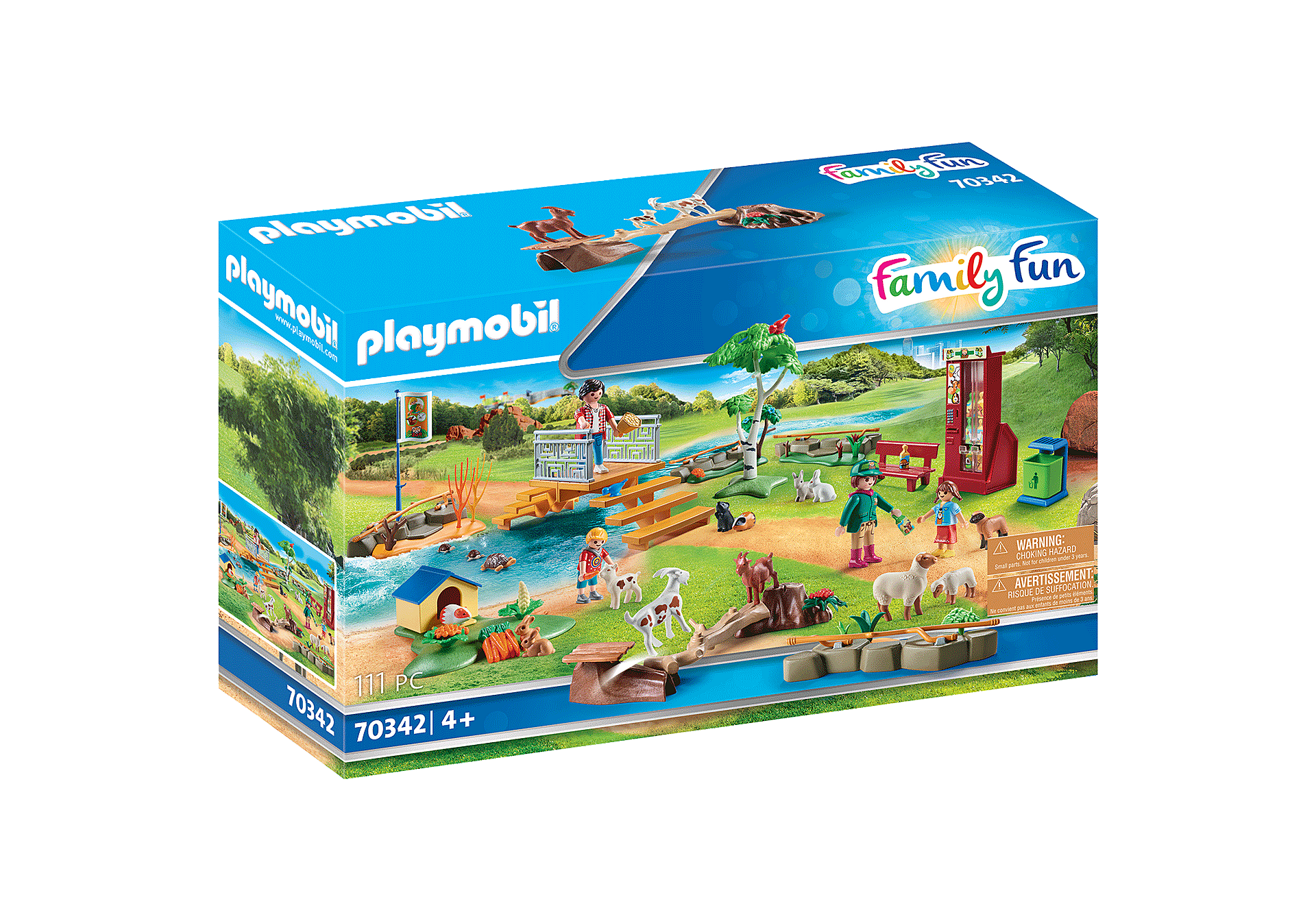 Playmobil -  Klappa djuren upplevelsezoo (70342)
