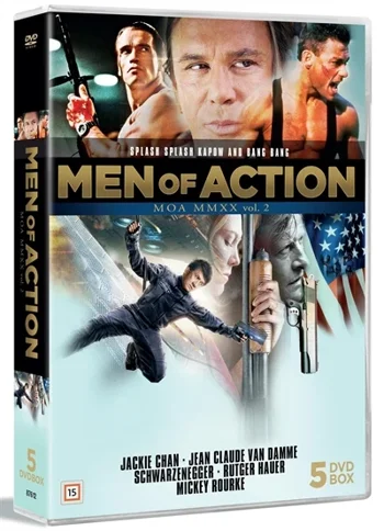 MEN OF ACTION  Box 2 (5 DISC)