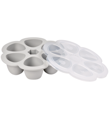 Béaba - Silicone Multiportions 6*150 ml - Grey