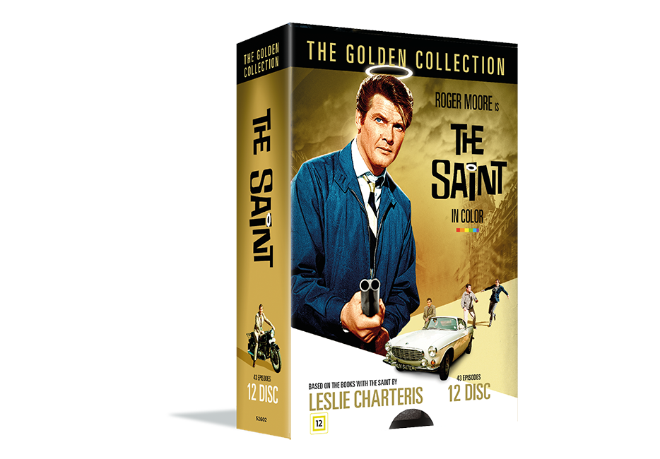 The Saint in Color: The Golden Collection Box 12 Disc - Helgenen 12 disk