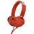 Sony - XB550AP Extra Bass - On-Ear Headphones - Red thumbnail-1