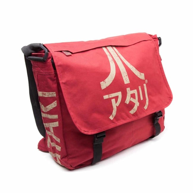 Atari - Dark Red Messenger Bag