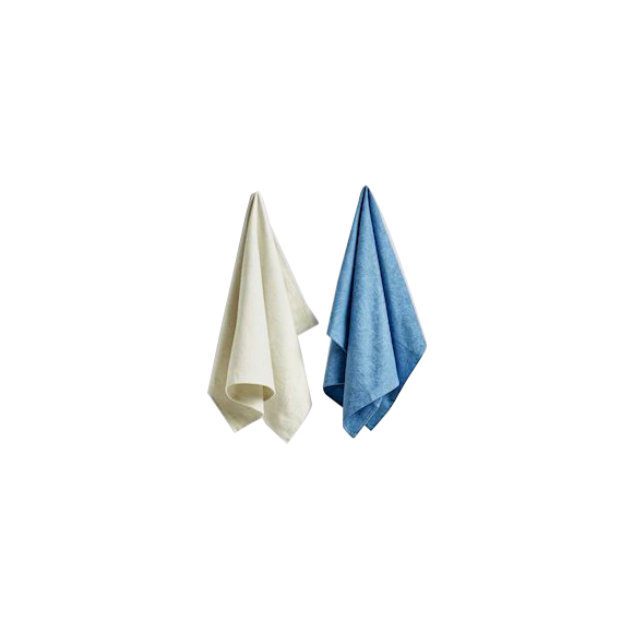 HAY - Tea Towels S&B Box NO 7  - Blue/Yellow (501944)