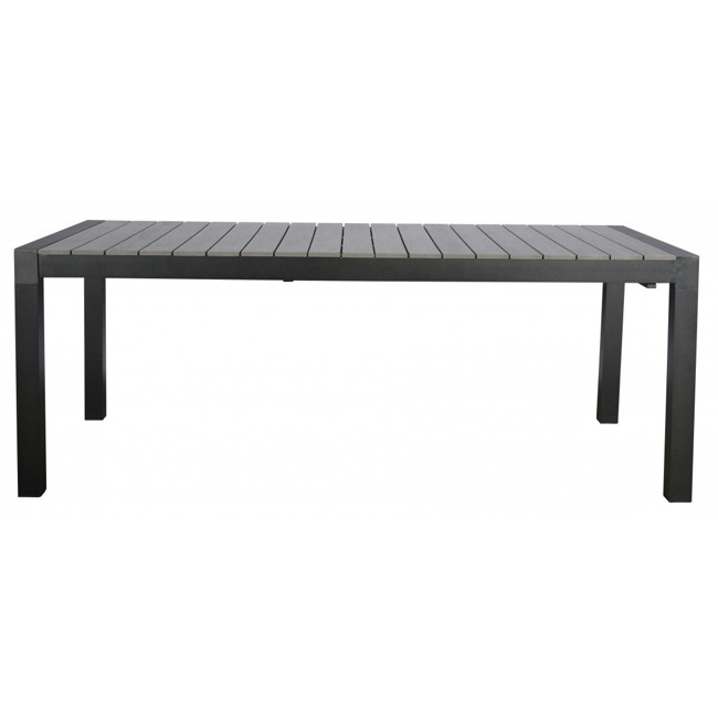 Living Outdoor - Johan Garden Table 205/275 x 100 cm - Black/grey (Demo)