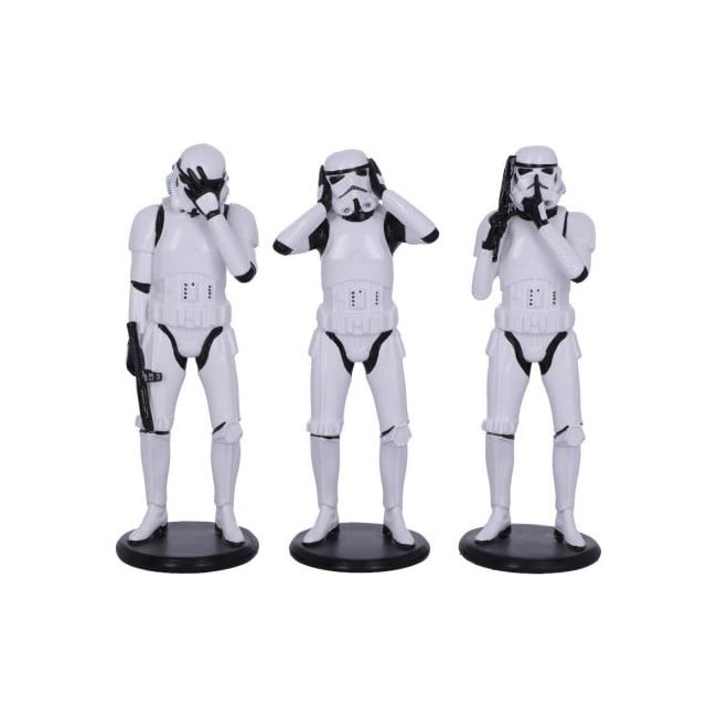 Star Wars - De 3 Vise Stormtroopers (14cm Stående)