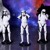 Star Wars - De 3 Vise Stormtroopers (14cm Stående) thumbnail-4