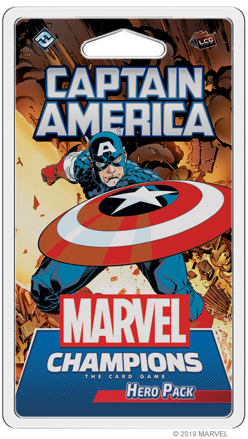 Marvel Champions - Captain America Hero Pack (FMC04EN), Disney