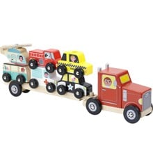 Vilac - Truck and trailer with stacking cars  (7601)