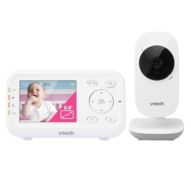 VTech -  2.8" Digital Video Baby Monitor with Automatic Night Vision (VM3255)