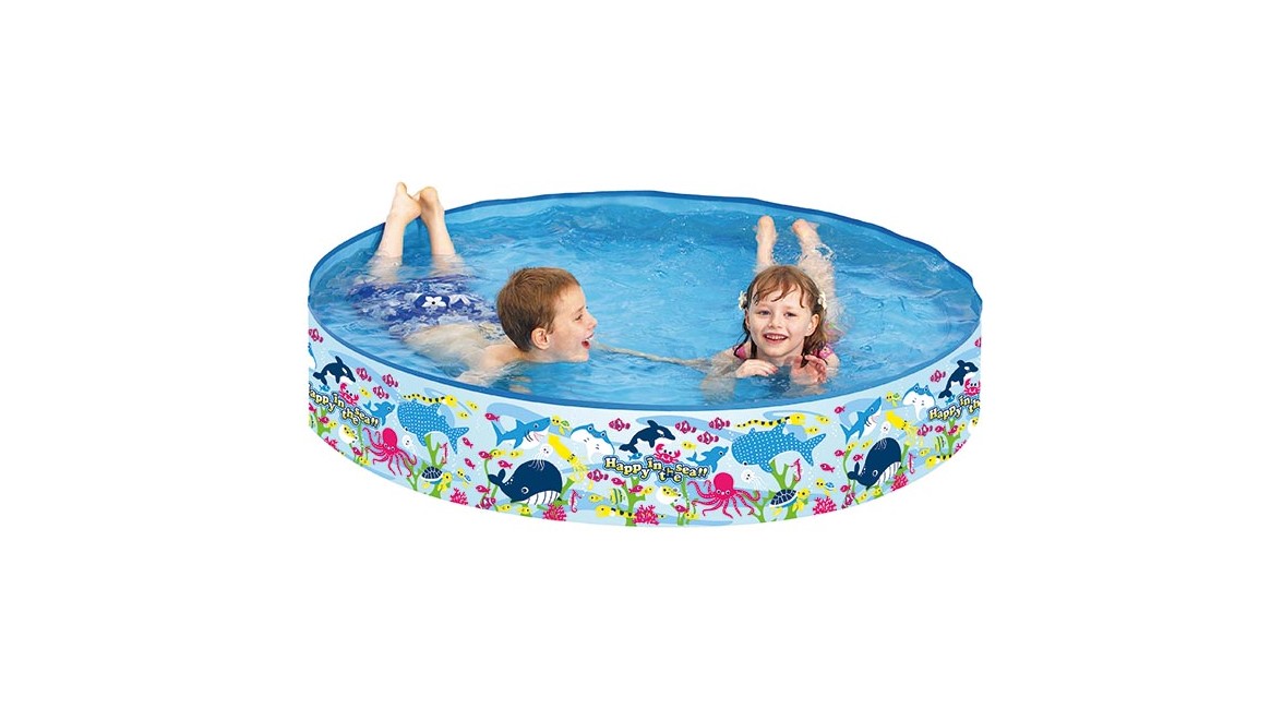 Flipper - Sea World Rigid Swimming Pool, 150 x 25 cm (21304)