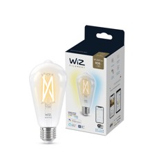 WiZ - Filament  ST64 Transparente Lampe E27 Einstellbares weißes Licht