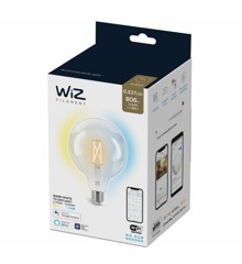 WiZ - G125 Clear globe E27 Tunable white