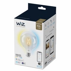 WiZ - G125 Klar Globe E27 Justerbar Hvid