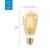 WiZ - ST64 Amber -lamppuun E27, säädettävällä valkoisella valolla thumbnail-10