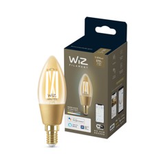 WiZ - C35 Amber Candle E14 Justerbar Filament - Smart Home