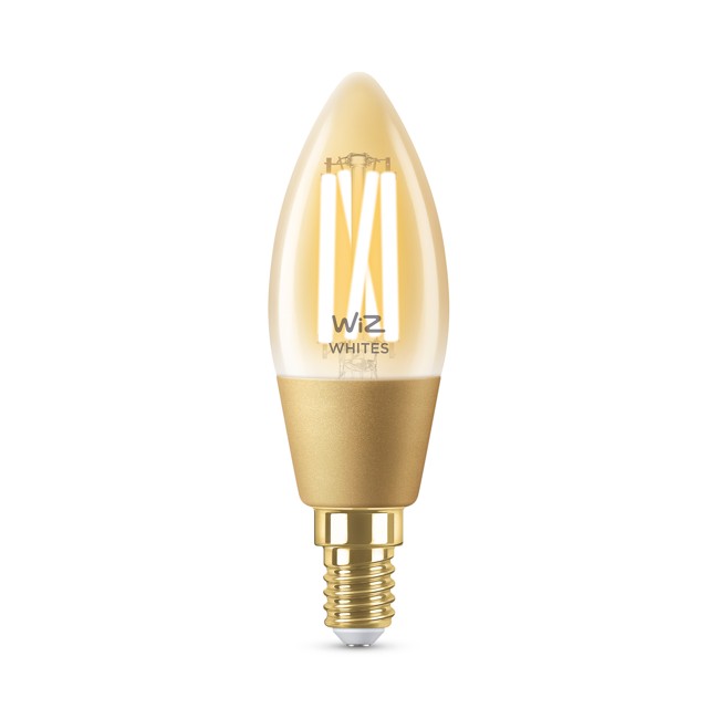 WiZ - C35 Amber Candle E14 Tunable Filament - Smart Home