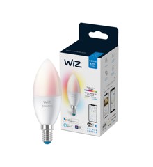 WiZ - C37 Ljus Päron E14 Färg och Justerbart Vitt - Smart Hem