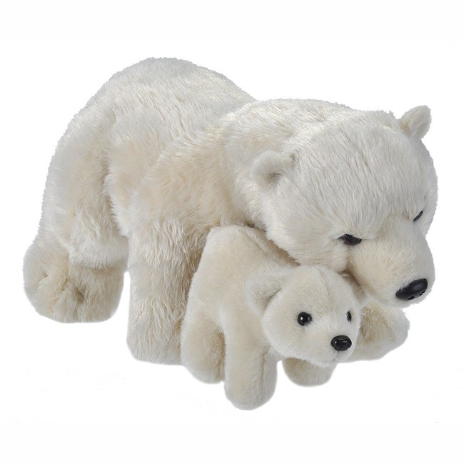 Wild Republic - Mor og barn - Polar Isbjørne