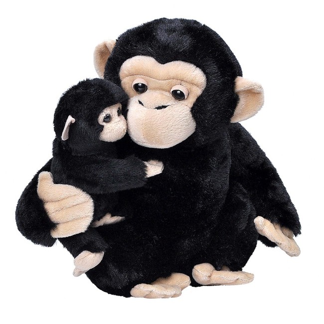 Wild Republic - Mor og barn - Chimpanse (24091)