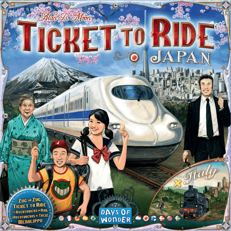 Köp Ticket to Ride - Japan/Italy (#7) (DOW720132) - inkl. frakt