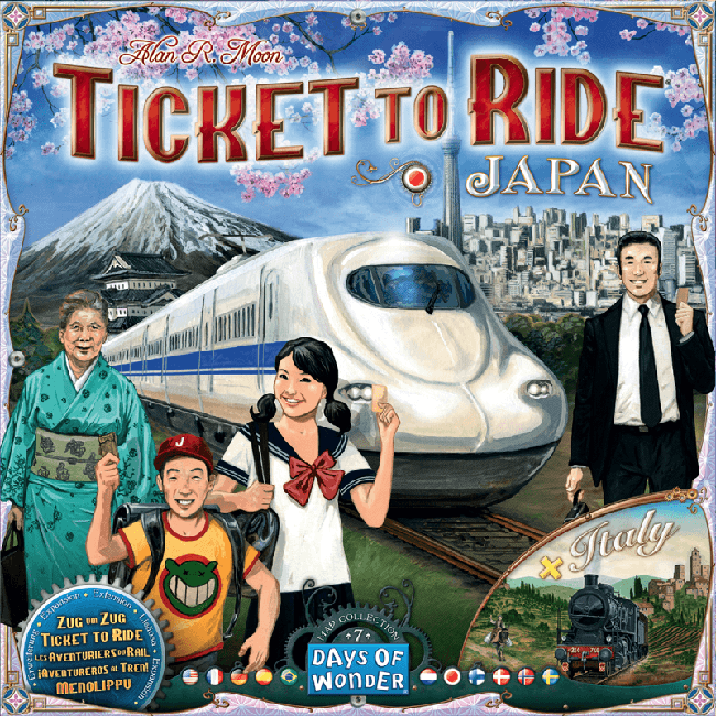 Ticket to Ride - Japan/Italy (#7) (DOW720132)