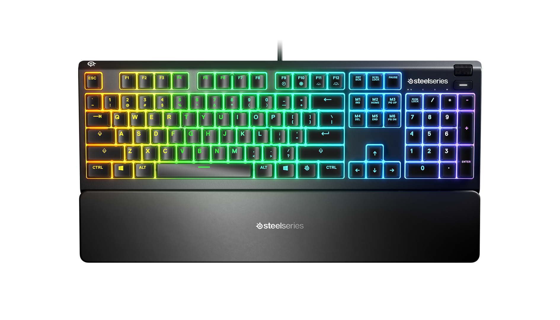 Steelseries - Apex 3 Gaming Keyboard - Nordic Layout - Water Resistant - Datamaskiner