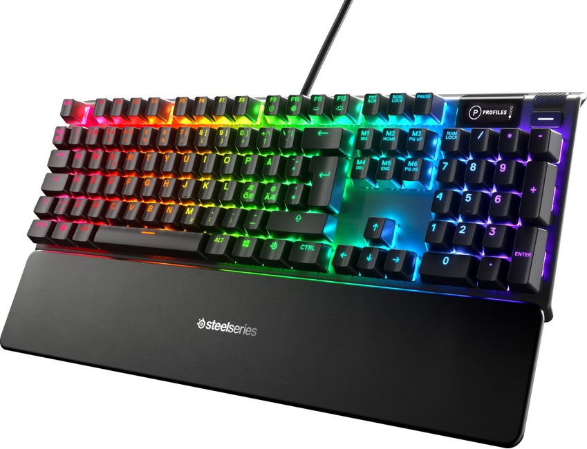 Steelseries - Apex 5 Hybrid Mechanical  Gaming Keyboard - Nordic Layout - E