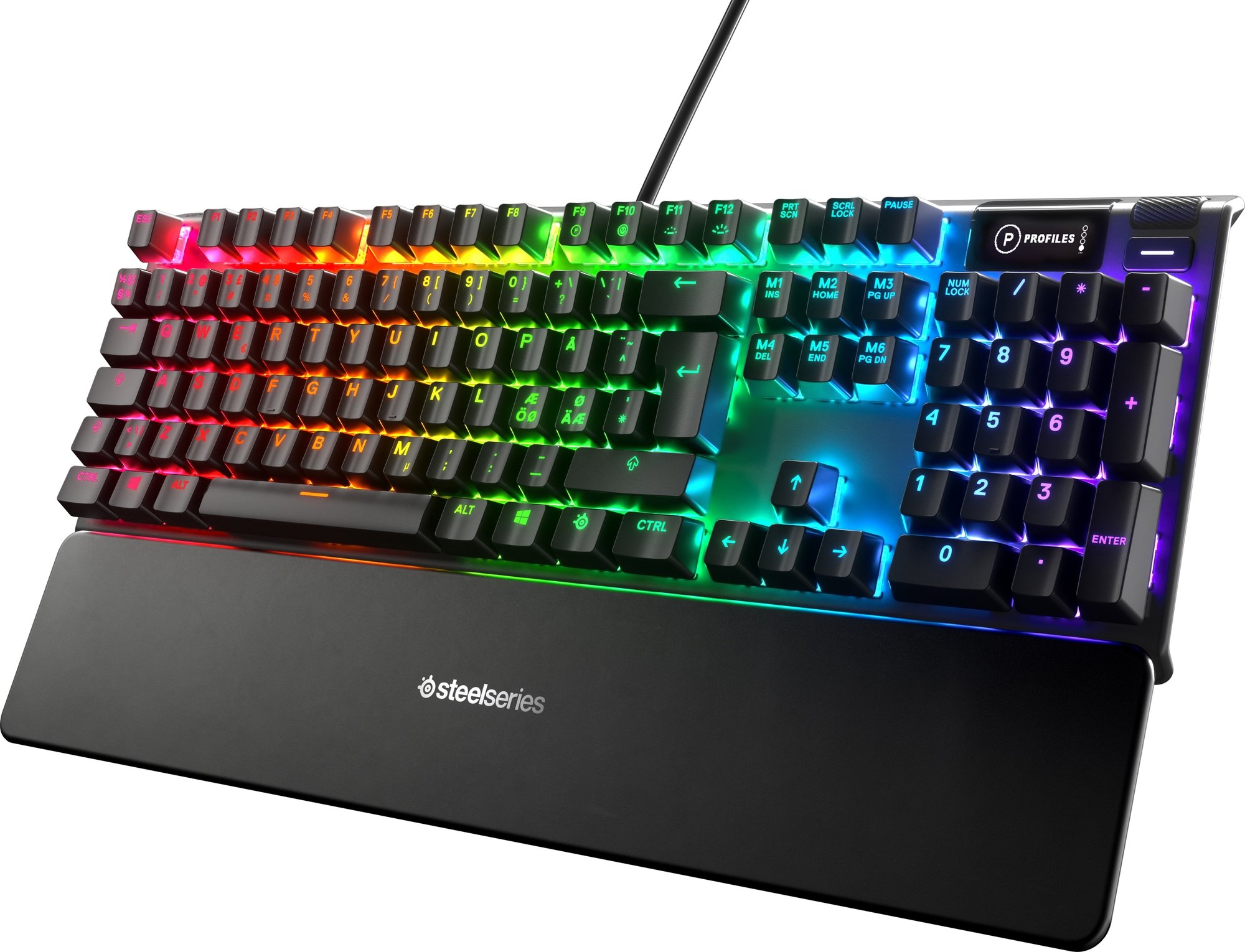 Steelseries - Apex 5 Hybrid Mechanical  Gaming Keyboard - Nordic Layout